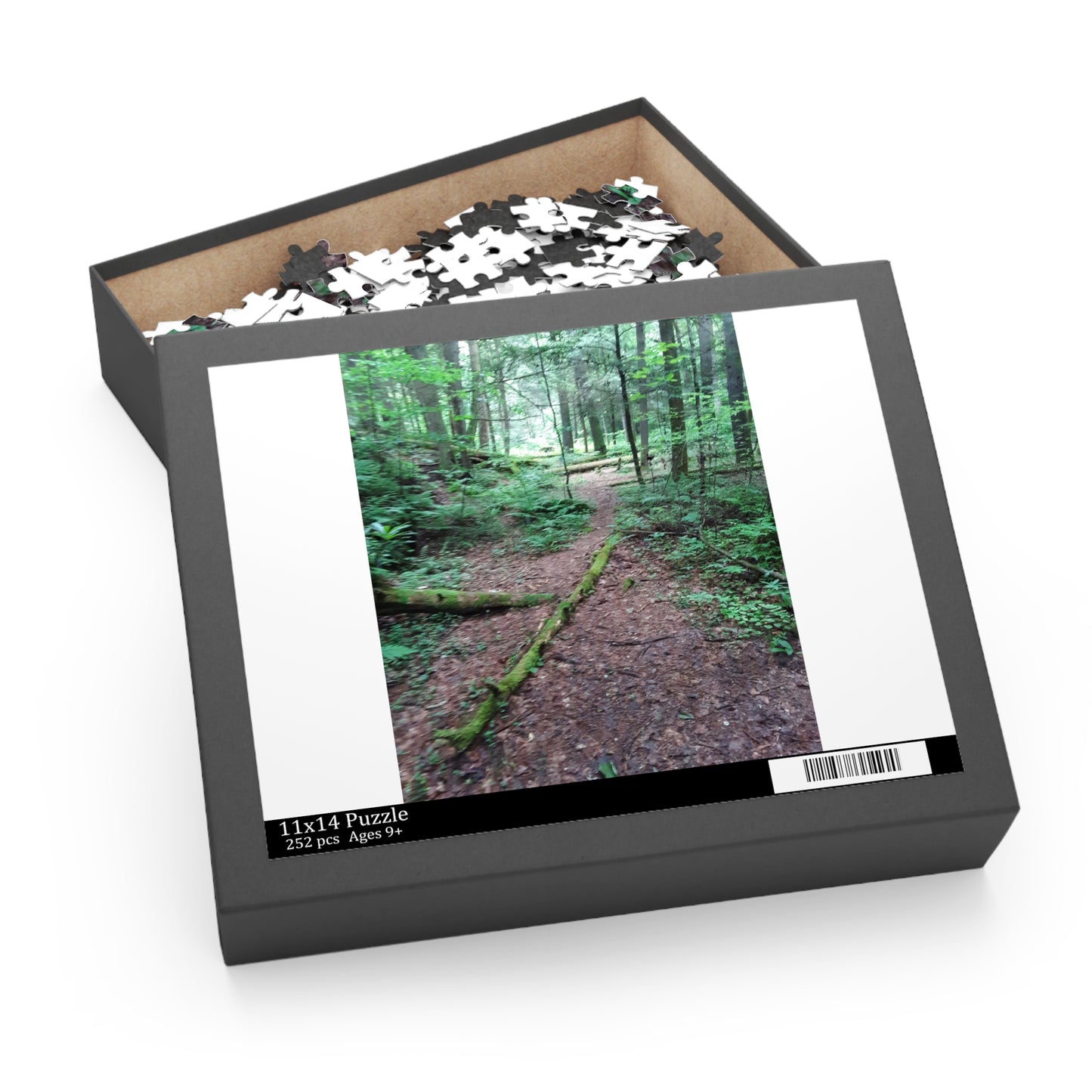 Forest Trail Puzzle - Scenic Woodland Path 120/252/500-Piece Jigsaw