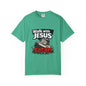 Walk with Jesus sneaker graphic T-shirt | Christian faith tee