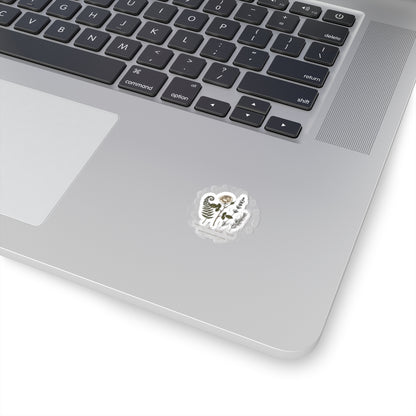 Floral Kiss-Cut Sticker