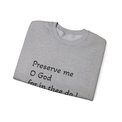Trust in God Light Colors Unisex Heavy Blend™ Crewneck Sweatshirt