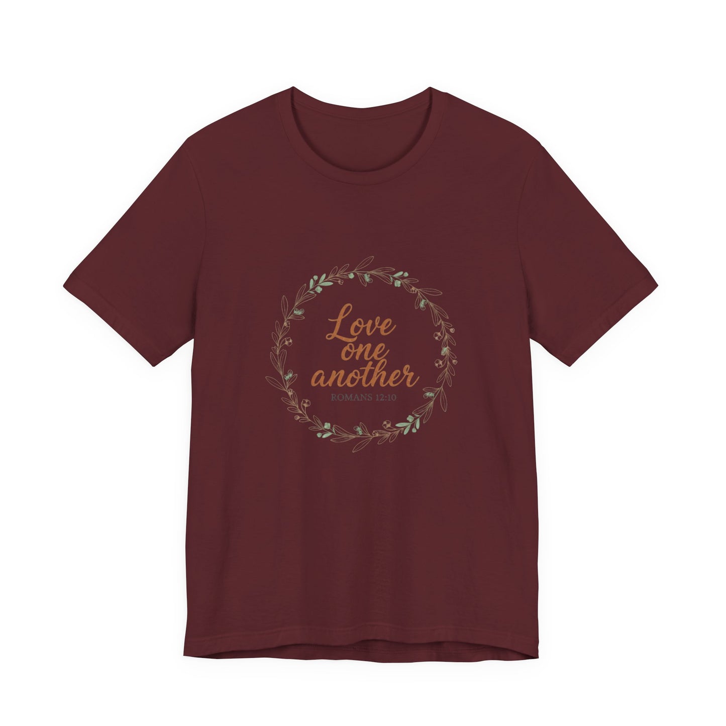 Love One Another Christian T-Shirt - Dark Colors