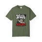 Walk with Jesus sneaker graphic T-shirt | Christian faith tee
