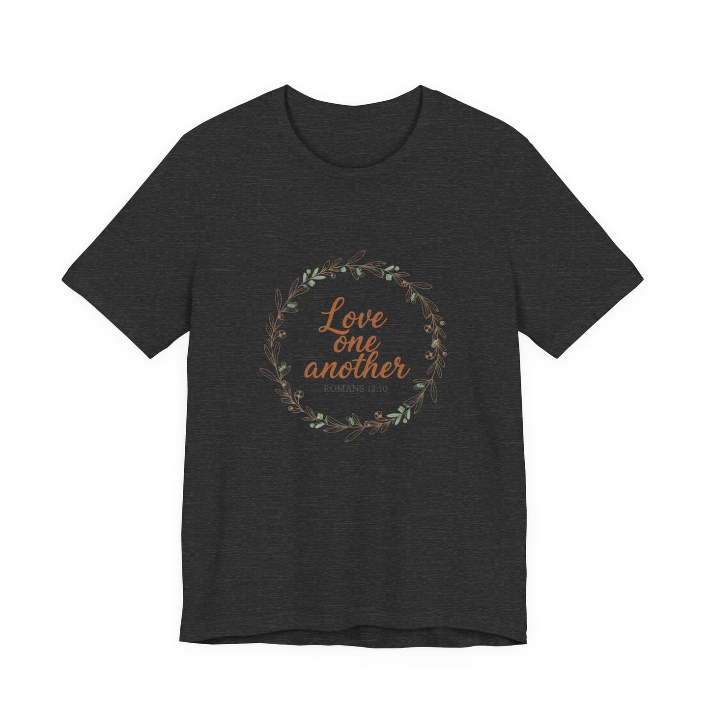Love One Another Christian T-Shirt - Dark Colors
