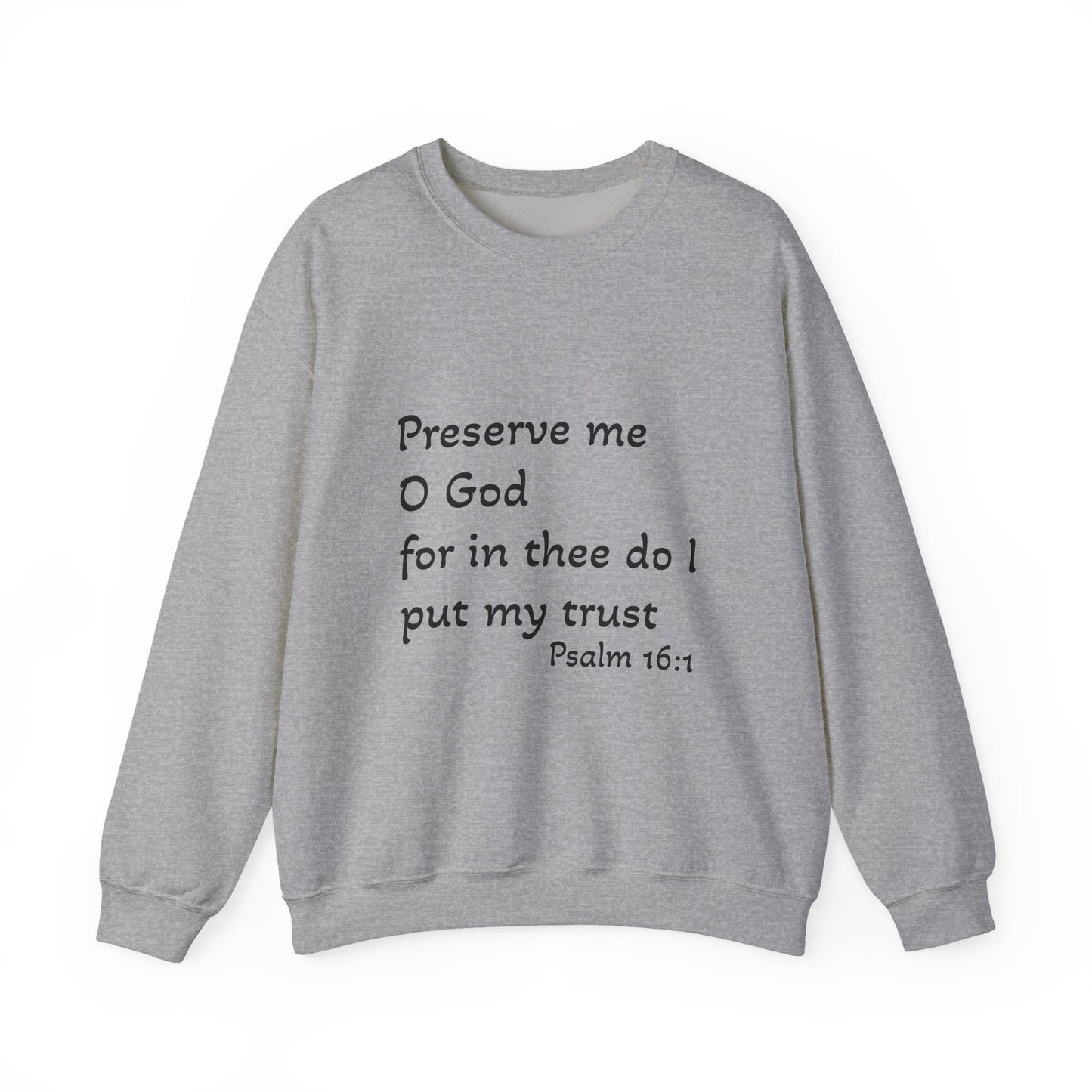 Trust in God Light Colors Unisex Heavy Blend™ Crewneck Sweatshirt