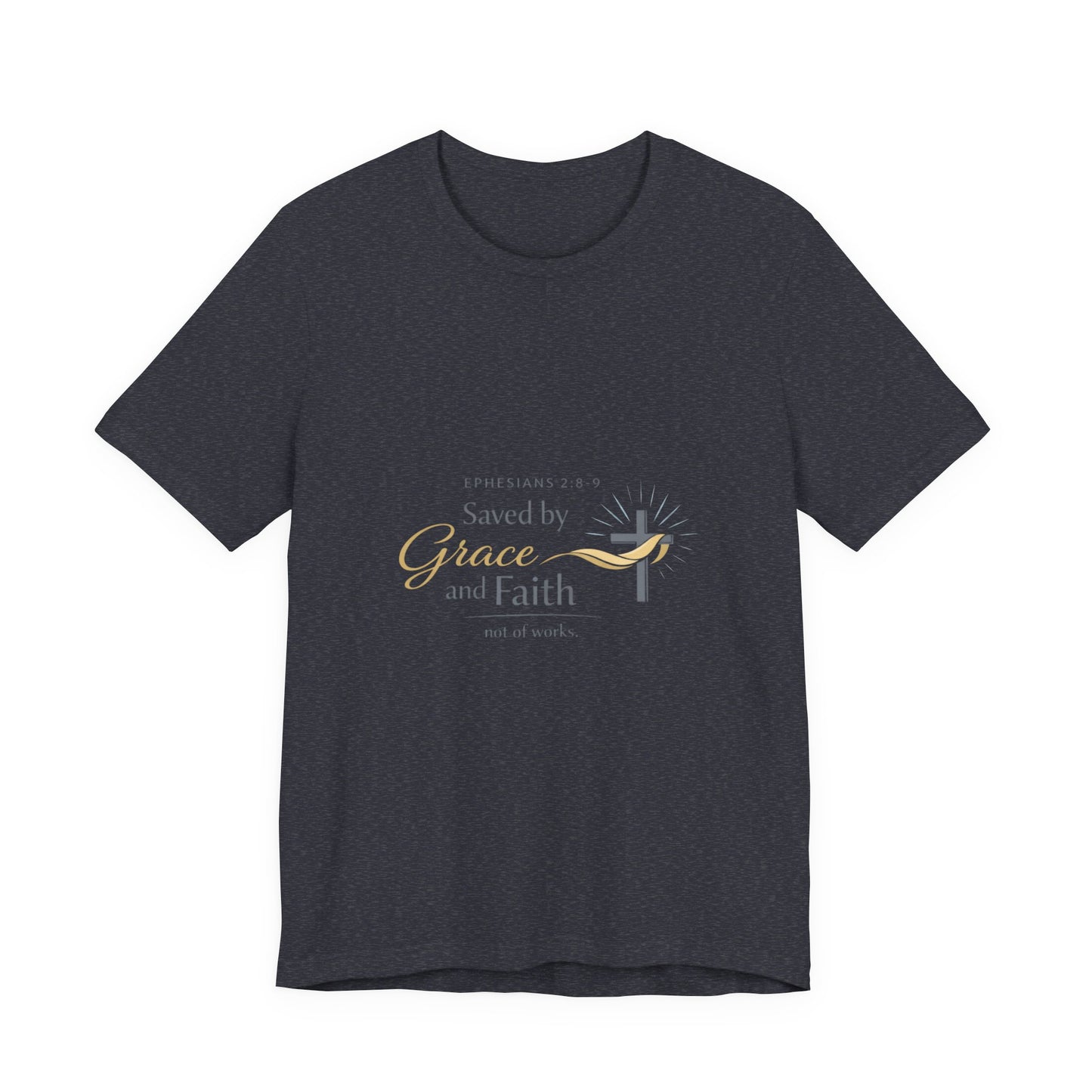 Saved By Grace T-Shirt - Dark Colors