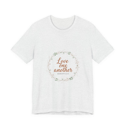 Love One Another Christian T-Shirt - Light Colors
