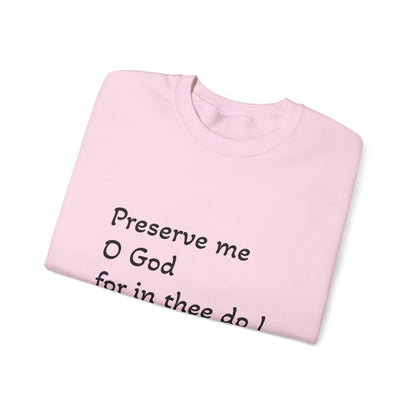 Trust in God Light Colors Unisex Heavy Blend™ Crewneck Sweatshirt