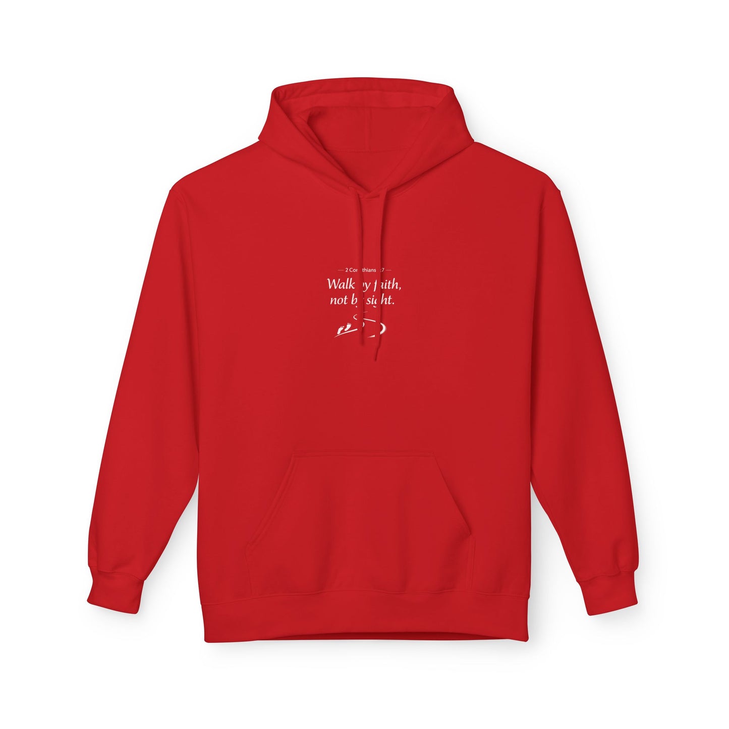 Walk in Faith Unisex Hoodie in Dark Colors
