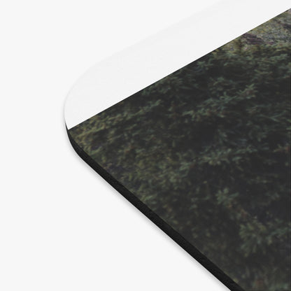 Forest Lake Mouse Pad — Scenic Nature Desk Mat for Outdoors Lovers