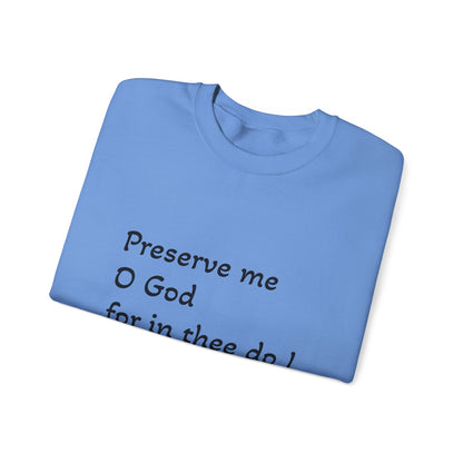 Trust in God Light Colors Unisex Heavy Blend™ Crewneck Sweatshirt