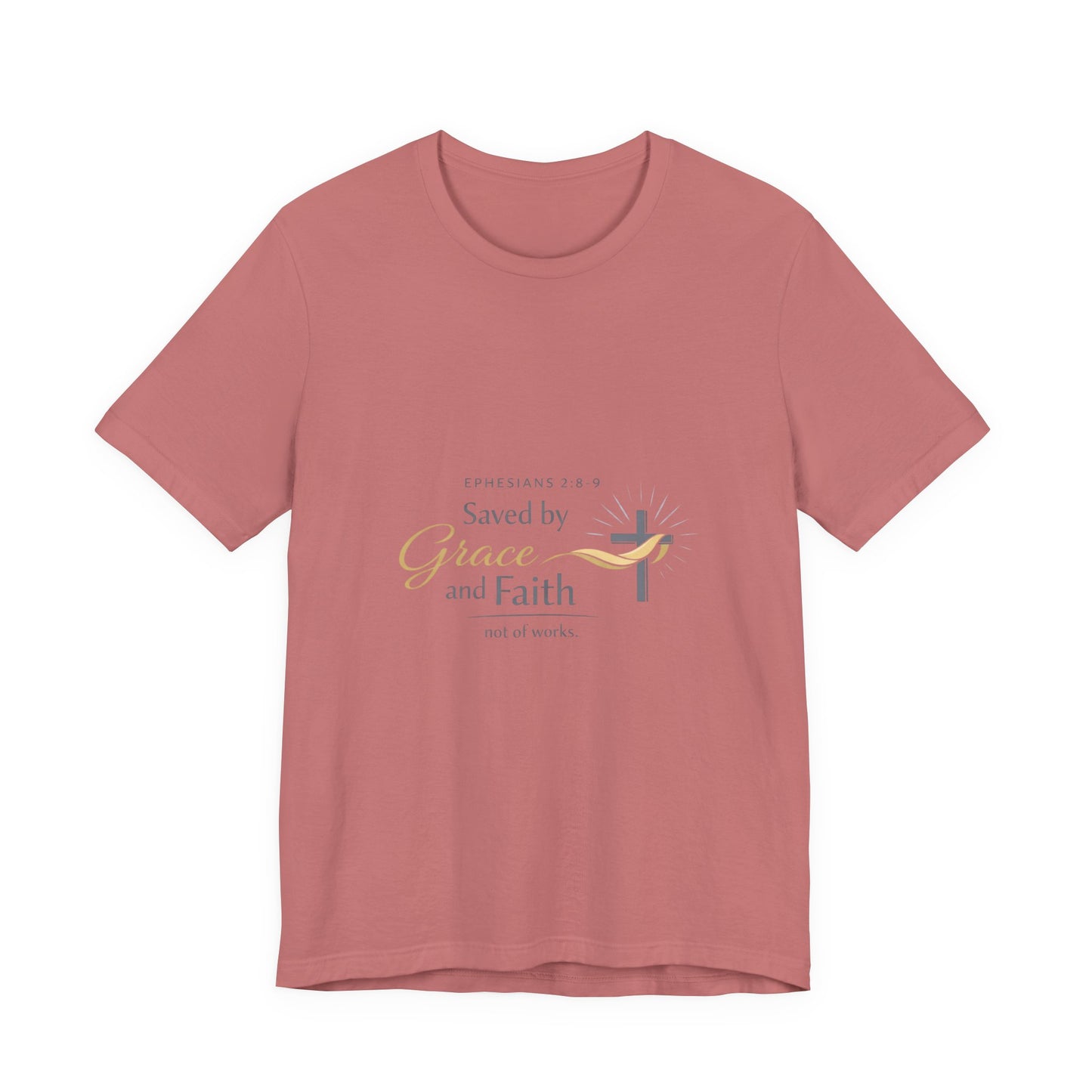Saved By Grace T-Shirt - Light Colors