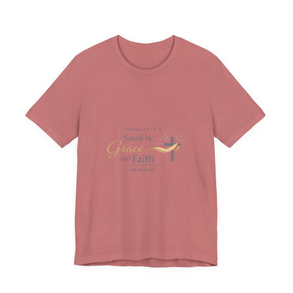 Saved By Grace T-Shirt - Light Colors