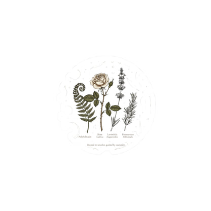 Floral Kiss-Cut Sticker
