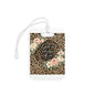 Floral Leopard 'God Is Always With Us' Luggage Tag
