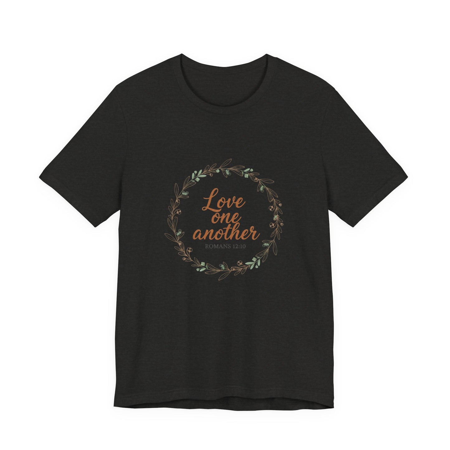 Love One Another Christian T-Shirt - Dark Colors