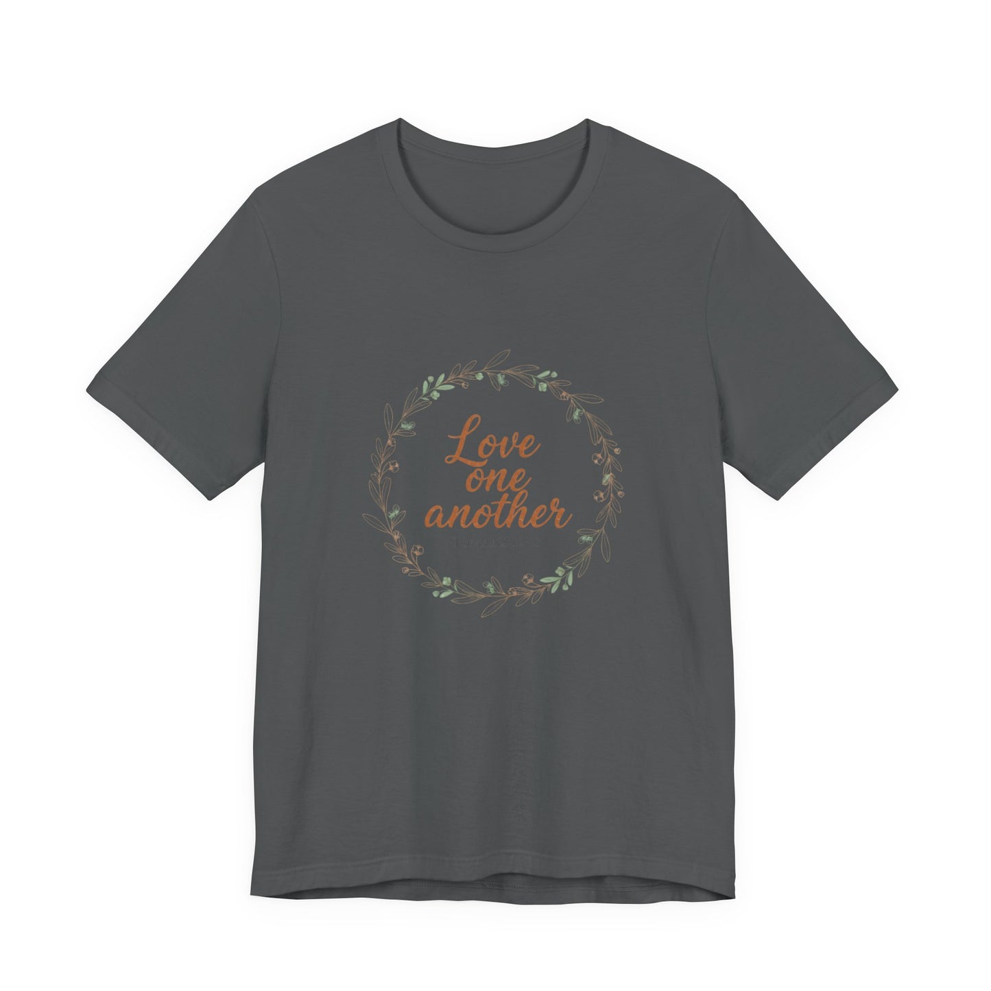 Love One Another Christian T-Shirt - Dark Colors