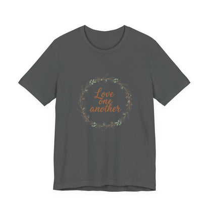 Love One Another Christian T-Shirt - Dark Colors