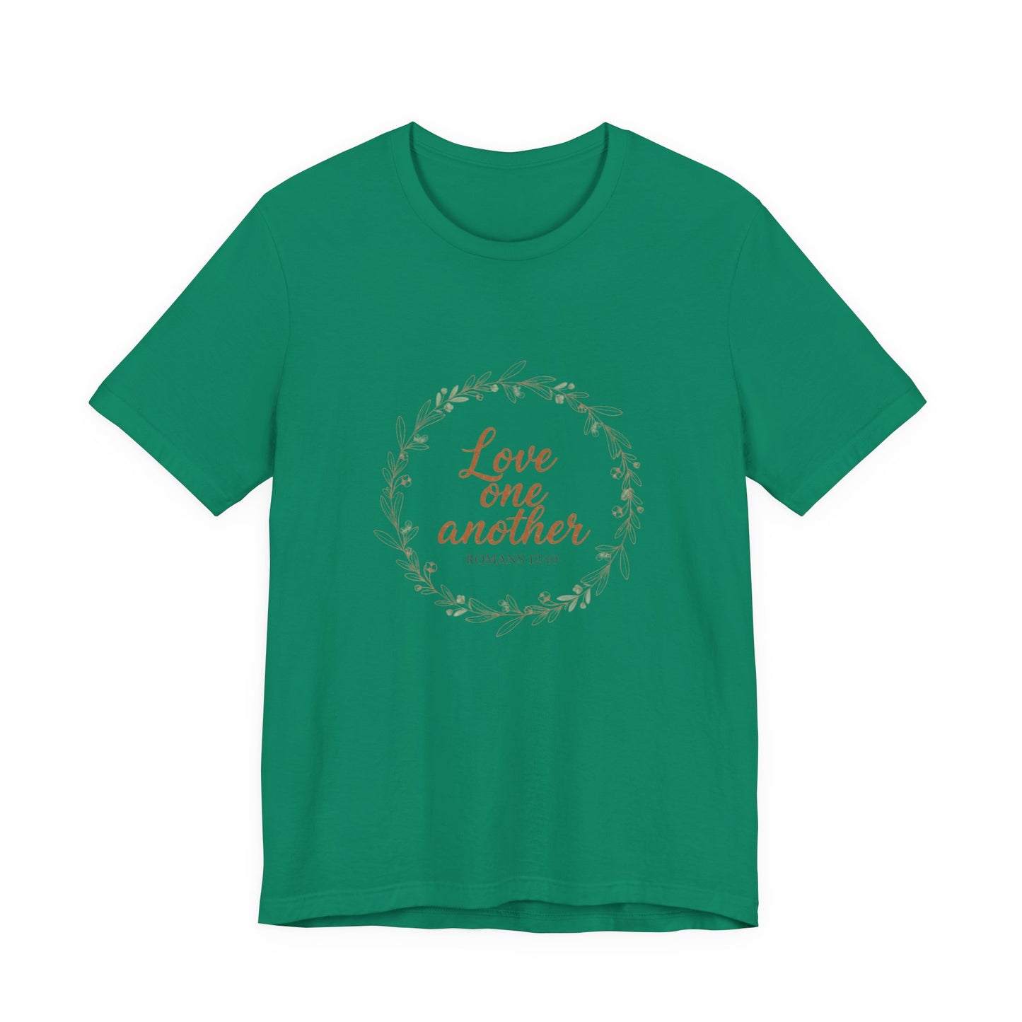 Love One Another Christian T-Shirt - Dark Colors