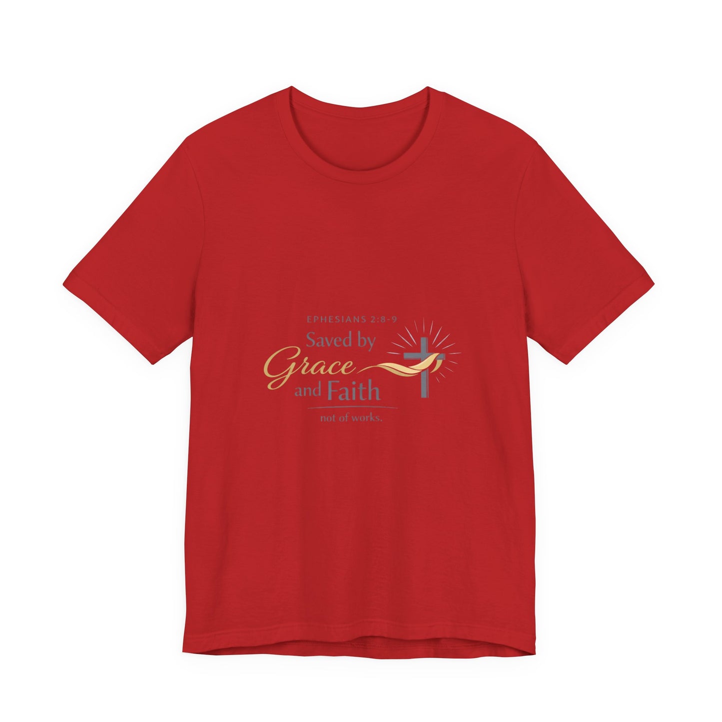 Saved By Grace T-Shirt - Dark Colors