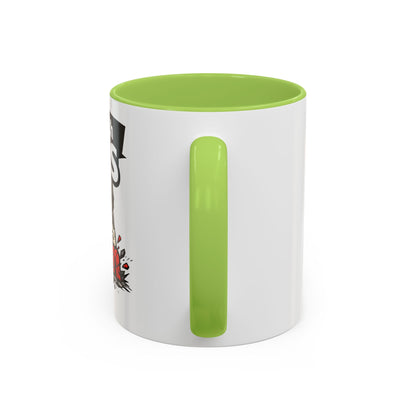 Walk with Jesus Coffee Mug — 'Walk with Jesus, Satan' Inspirational Christian Accent Mug