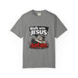Walk with Jesus sneaker graphic T-shirt | Christian faith tee