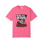 Walk with Jesus sneaker graphic T-shirt | Christian faith tee