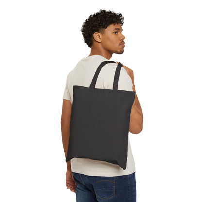 Tiny Rules for Life list tote, minimalist self-care mantra canvas tote