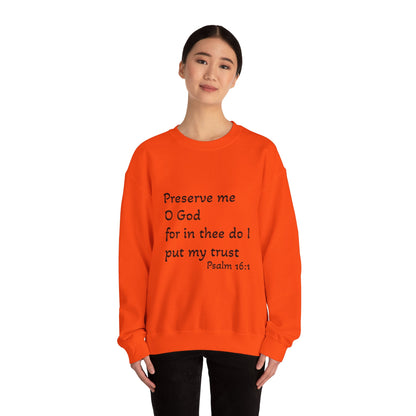 Trust in God Light Colors Unisex Heavy Blend™ Crewneck Sweatshirt