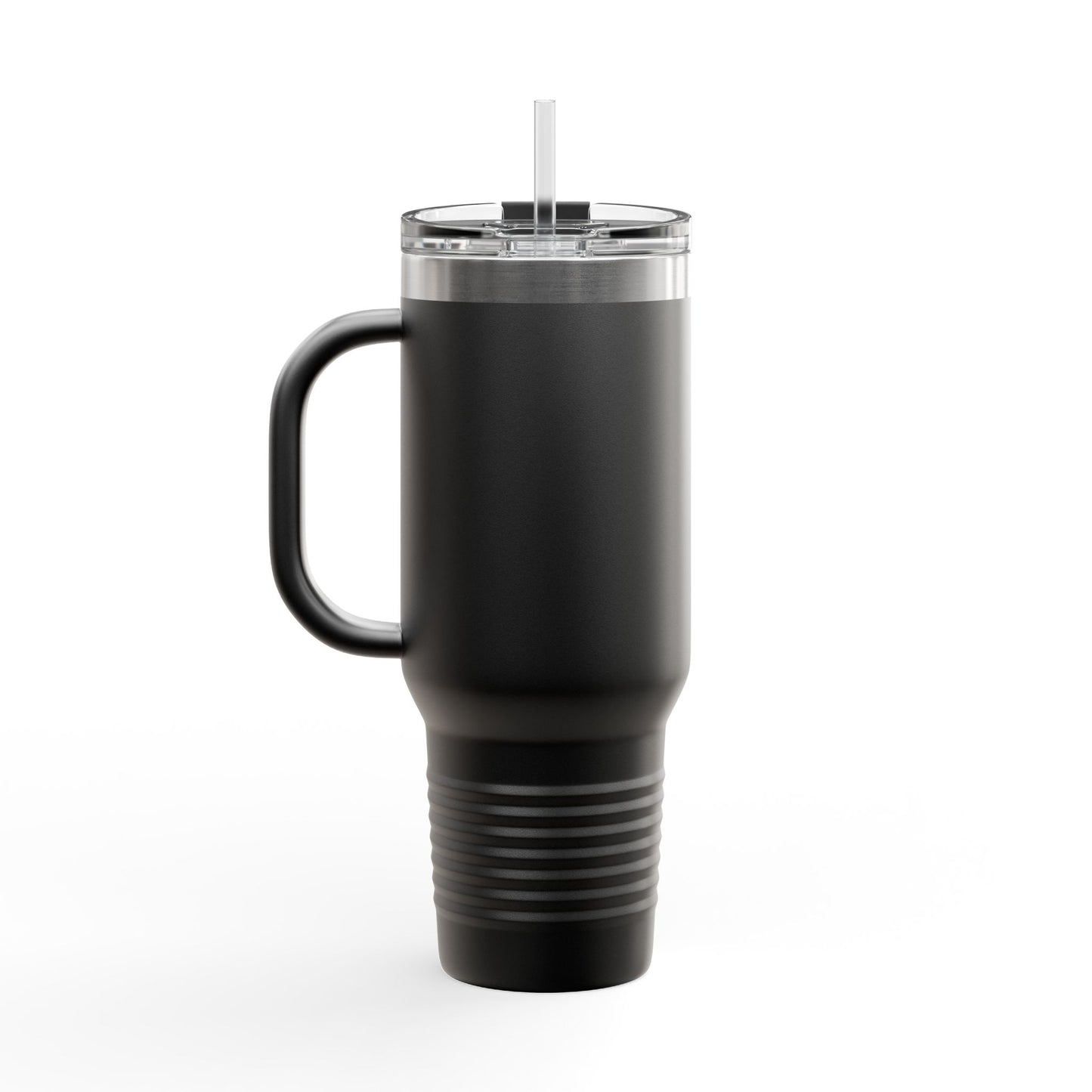 40oz Insulated Travel Mug — Faith Floral Design (Built on Faith)