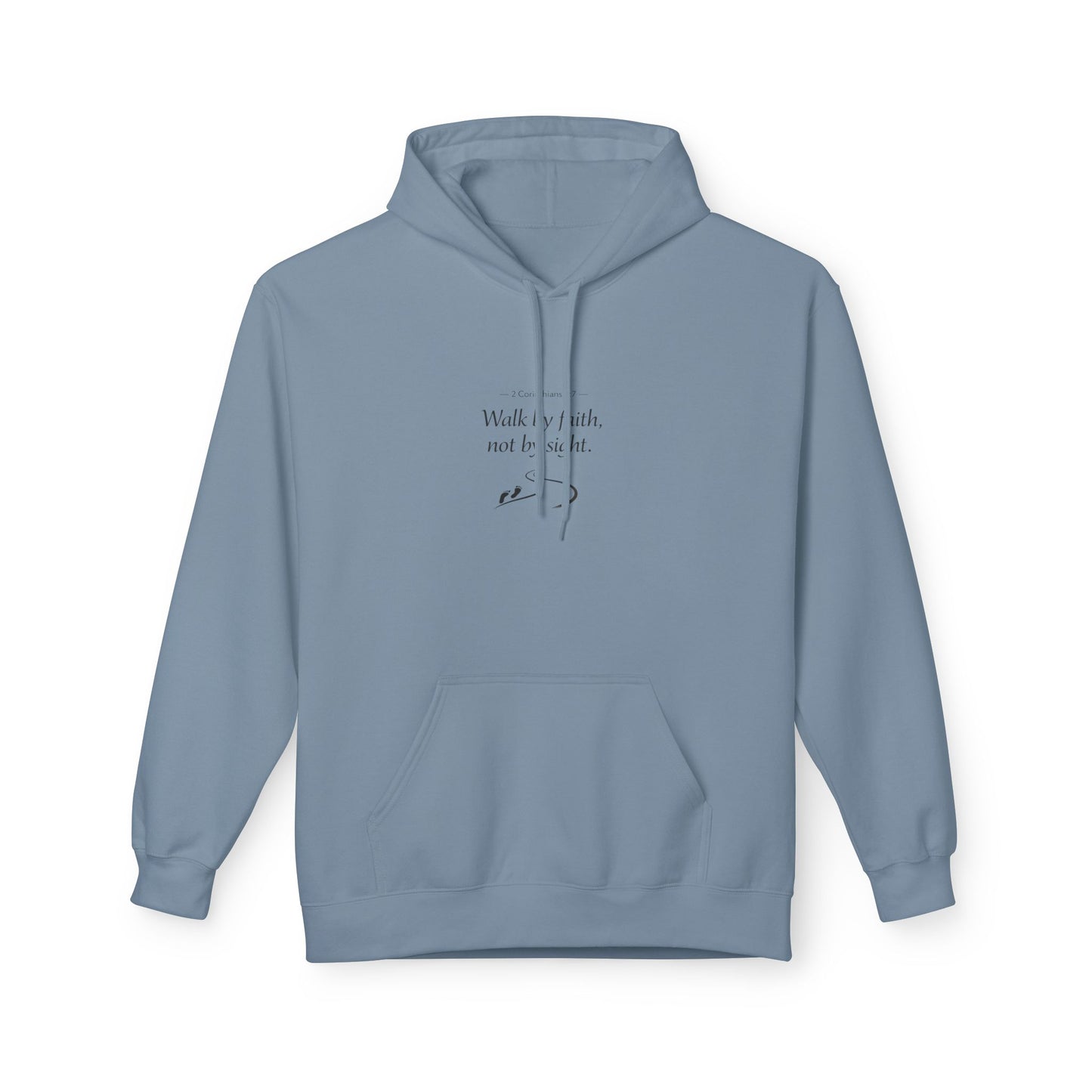Walk in Faith Unisex Hoodie in Light Colors