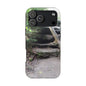 Forest Trail Tough Phone Case — Rugged Nature Phone Cover with Rock Steps Design