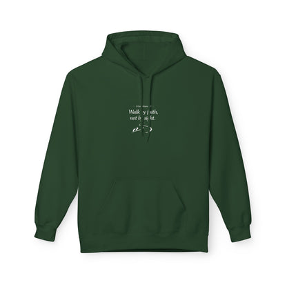 Walk in Faith Unisex Hoodie in Dark Colors