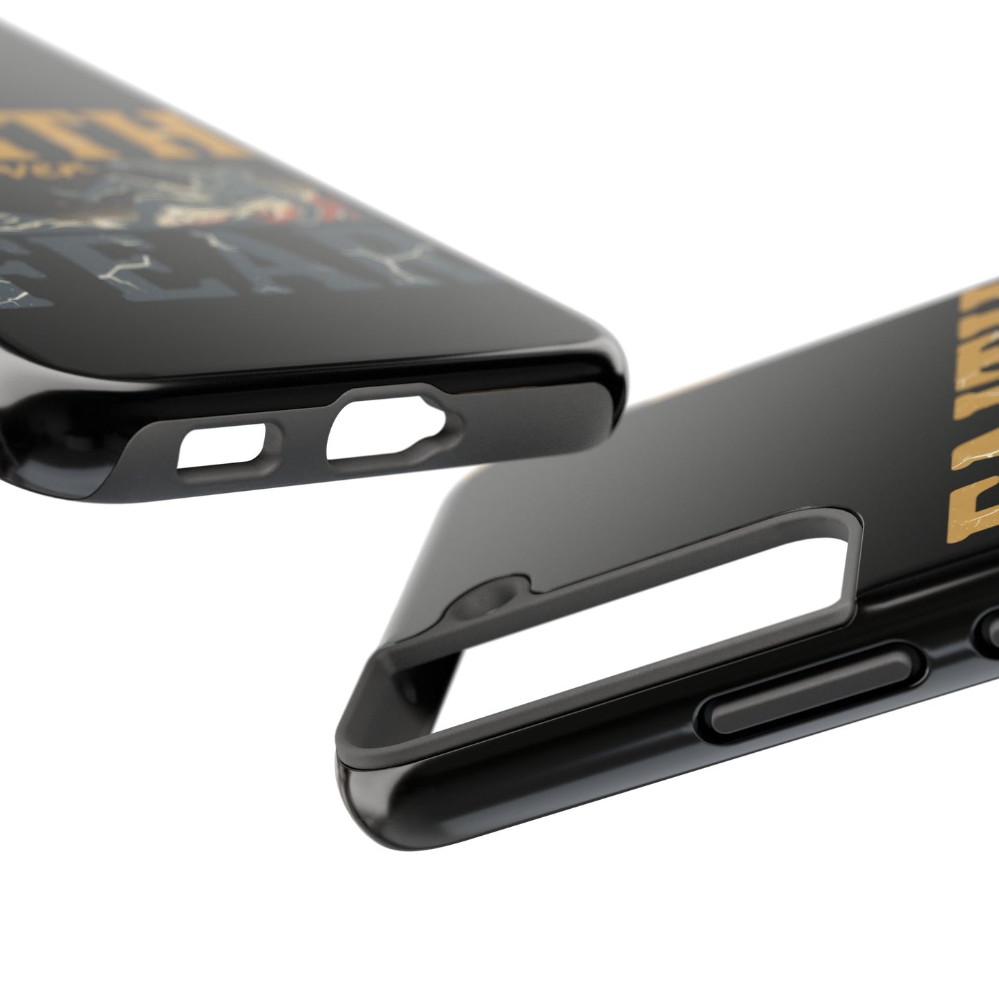 Faith Over Fear Tough Phone Case — Inspirational Christian Protective Phone Cover