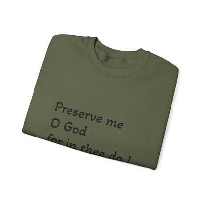 Trust in God Light Colors Unisex Heavy Blend™ Crewneck Sweatshirt