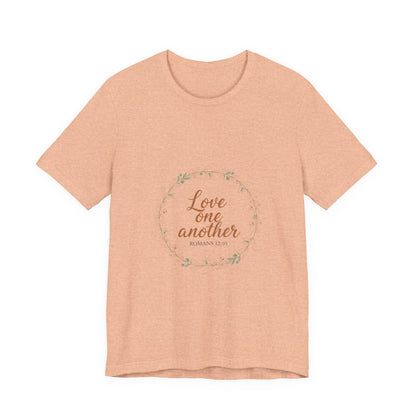 Love One Another Christian T-Shirt - Light Colors
