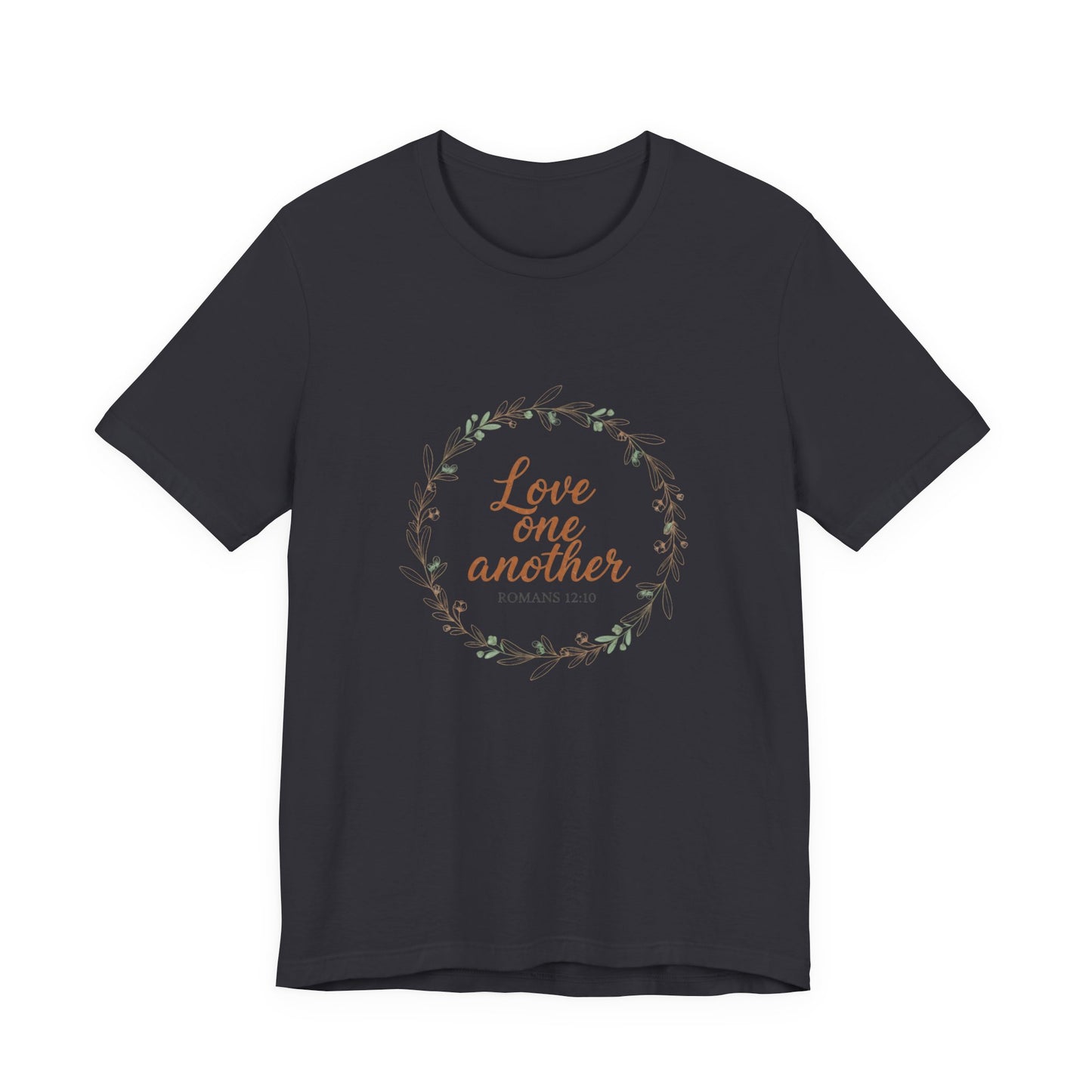 Love One Another Christian T-Shirt - Dark Colors