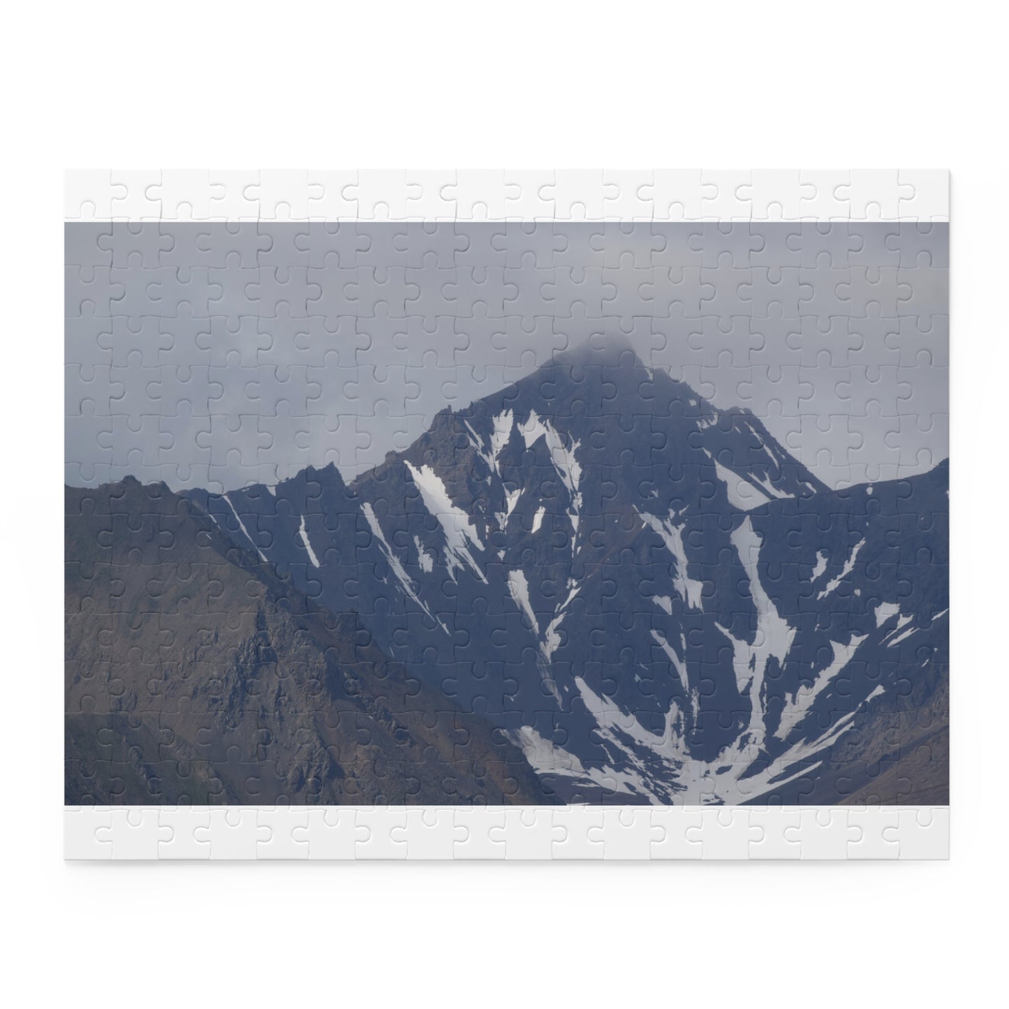 Mountain Peak Jigsaw Puzzle — 500/252/120-Piece Scenic Puzzle for Nature Lovers