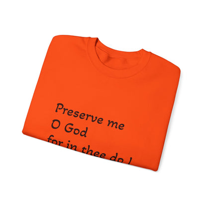Trust in God Light Colors Unisex Heavy Blend™ Crewneck Sweatshirt