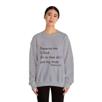 Trust in God Light Colors Unisex Heavy Blend™ Crewneck Sweatshirt