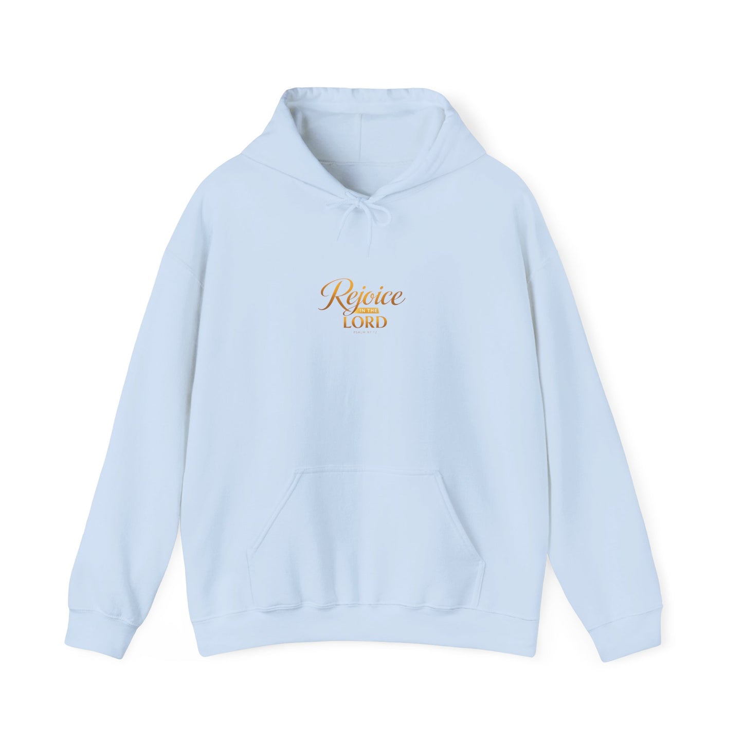 Rejoice in the Lord Hoodie - Light Colors – Christian Faith Pullover