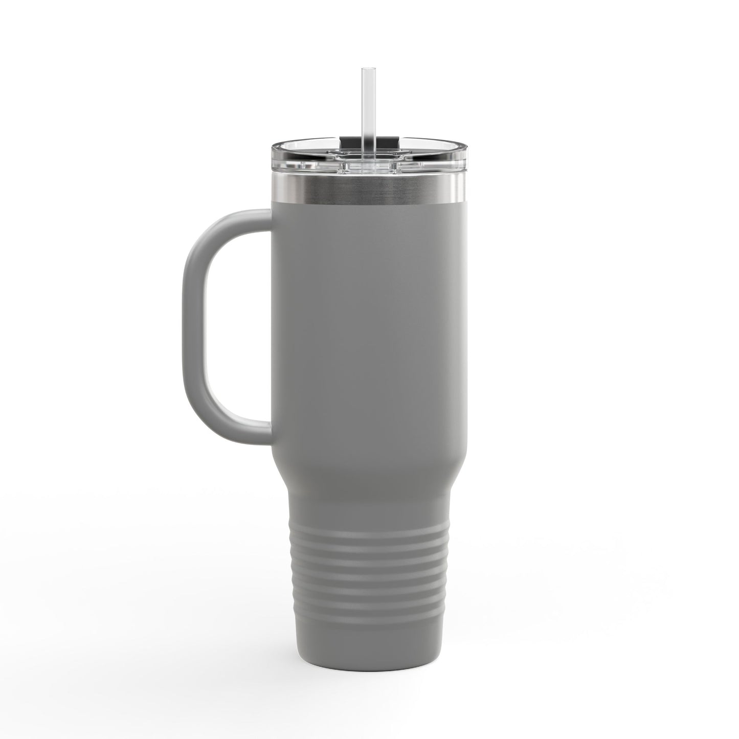 40oz Insulated Travel Mug — Faith Floral Design (Built on Faith)