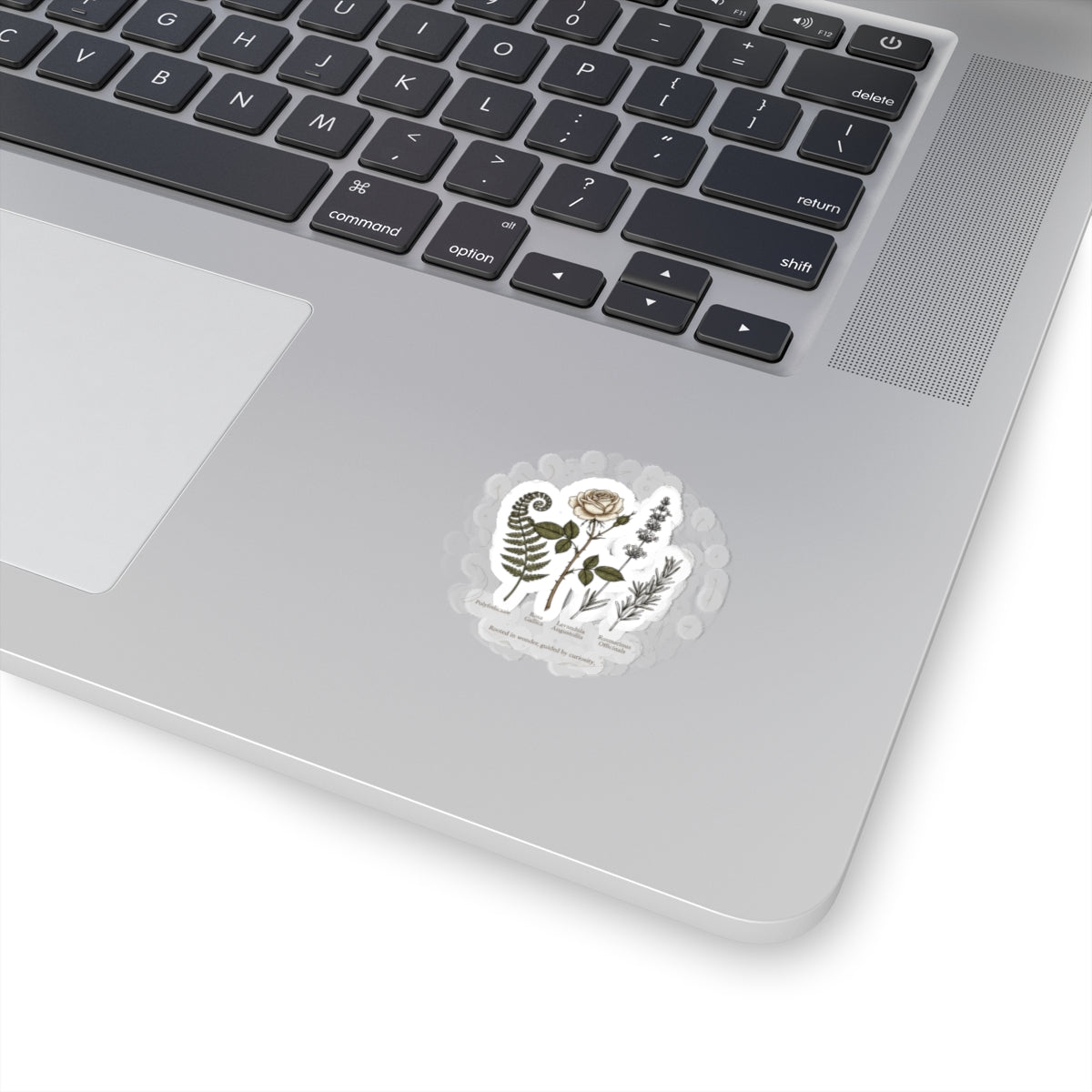 Floral Kiss-Cut Sticker