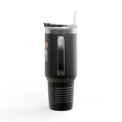 Faith Over Fear 40oz Insulated Travel Mug