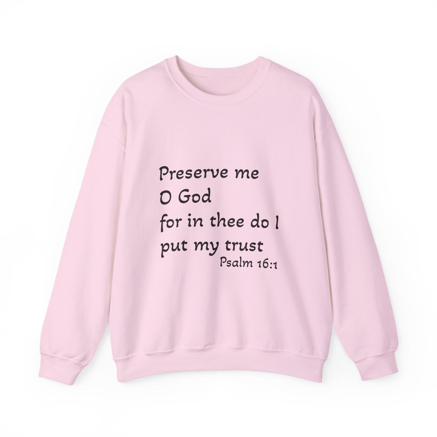 Trust in God Light Colors Unisex Heavy Blend™ Crewneck Sweatshirt