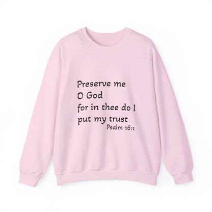 Trust in God Light Colors Unisex Heavy Blend™ Crewneck Sweatshirt