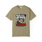 Walk with Jesus sneaker graphic T-shirt | Christian faith tee