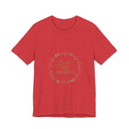 Love One Another Christian T-Shirt - Light Colors