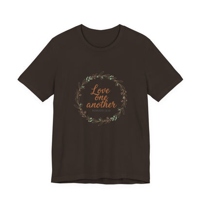 Love One Another Christian T-Shirt - Dark Colors
