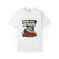 Walk with Jesus sneaker graphic T-shirt | Christian faith tee