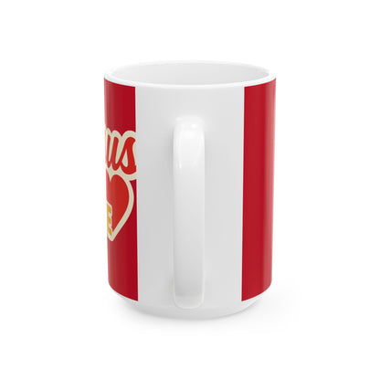 Valentine Heart Love Ceramic Mug (11oz/15oz)